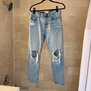 The edition 03 destructed oversized jean from everlane size 27